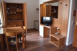 TV a/nebo společenská místnost v ubytování Hotel Residence Select