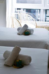 Postel nebo postele na pokoji v ubytování Hotel Celta