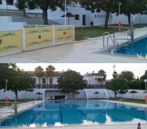 The swimming pool at or close to Casa Babuche
