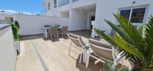 A balcony or terrace at Residence Bali