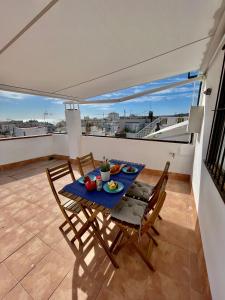 Balkón nebo terasa v ubytování Sunny Apartment Central Sitges