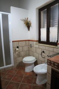 Koupelna v ubytování B&B Villa Giusy