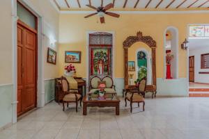 Posezení v ubytování Hotel Santa María Mérida