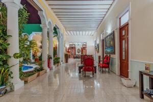 Posezení v ubytování Hotel Santa María Mérida
