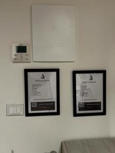 Certifikát, hodnocení, plakát nebo jiný dokument vystavený v ubytování Casa Carducci 33