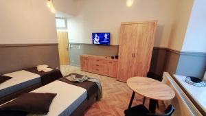 Telewizja i/lub zestaw kina domowego w obiekcie GRYF Apartamenty Holiday Family