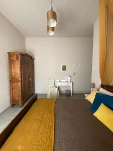 Postel nebo postele na pokoji v ubytování Bed & Breakfast Cascina Beatrice