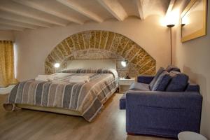 Säng eller sängar i ett rum på Palermo alla Gancia
