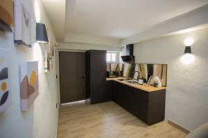 Nhà bếp/bếp nhỏ tại Azahara Casa Boutique