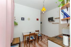 Kuchyň nebo kuchyňský kout v ubytování Apartment Jasenka