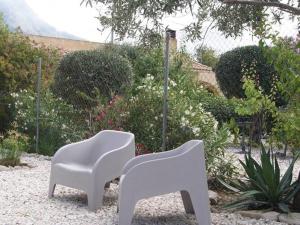 Vonkajšia záhrada v ubytovaní Holiday Home in Finestrat with Sea Views