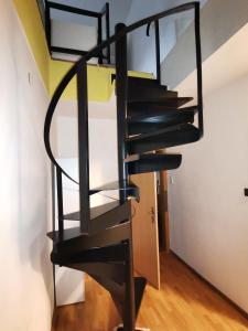 Bunk bed o mga bunk bed sa kuwarto sa Pension Prem