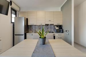 Kuchyň nebo kuchyňský kout v ubytování Giovannahouse