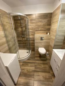 Kúpeľňa v ubytovaní Apartament Gorzów