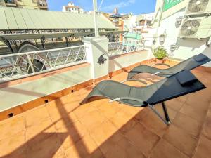 Balkón alebo terasa v ubytovaní La Terraza de Salomon ApartamentosMalagaManagement
