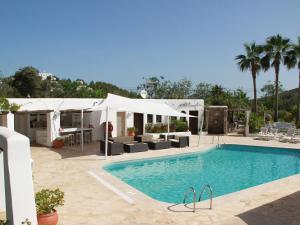 The swimming pool at or near Farmhouse in Sant Miguel de Balansat with Pool