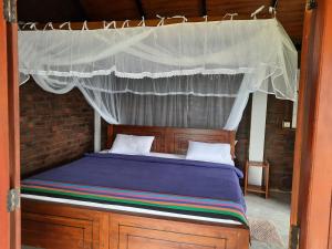 Postel nebo postele na pokoji v ubytování Shambala Retreat