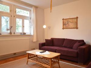 אזור ישיבה ב-Cozy Holiday Home in Neuendorf with Garden