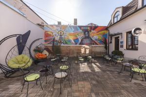 Patio nebo venkovní prostory v ubytování SMART