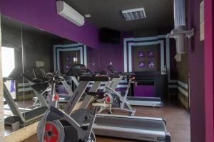 Fitness centrum a/nebo fitness zařízení v ubytování Lobie Botafogo Privilege