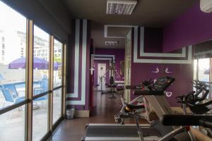 Fitness centrum a/nebo fitness zařízení v ubytování Lobie Botafogo Privilege