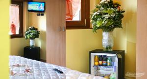 TV a/nebo společenská místnost v ubytování Affittacamere La Martina