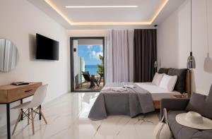 TV a/nebo společenská místnost v ubytování Casa Anastasia premium stay