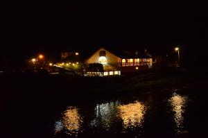 Výhled na řeku, která protéká v blízkosti bed and breakfast