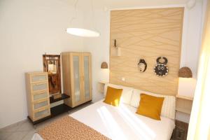 Postel nebo postele na pokoji v ubytování Villa Asterios + 22 fotografií