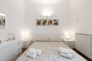 Postel nebo postele na pokoji v ubytování Central loft full comfort