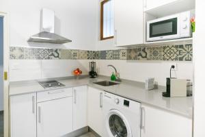 A kitchen or kitchenette at Edificio Conde 7- Plaza de la Merced
