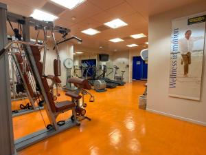 Fitness centrum a/nebo fitness zařízení v ubytování Best Western Plus Hotel Le Favaglie
