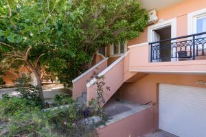 Balkón alebo terasa v ubytovaní Poseidon Studios & Apartments