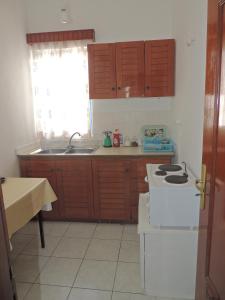 Kuchyň nebo kuchyňský kout v ubytování Fotini & Dimitrios