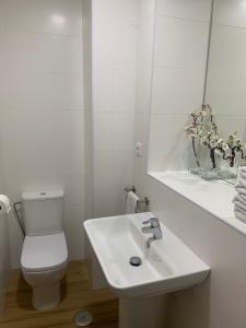 Kúpeľňa v ubytovaní APARTAMENTOS HÉRCULES SEVILLA centro de Sevilla