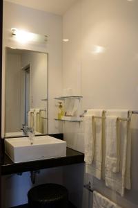 Koupelna v ubytování 御堂筋ホテル 天然温泉ぼてぢゅう難波温泉 美肌の湯 Midosuji Hotel NaturalHot Spring