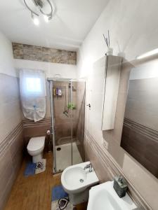Kúpeľňa v ubytovaní La Perla di Marzamemi