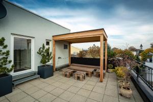 Ein Balkon oder eine Terrasse in der Unterkunft Apart' Hotel