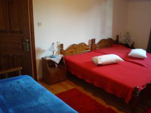 Säng eller sängar i ett rum på Archontiko Samara