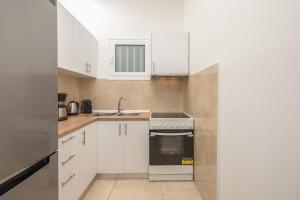 A kitchen or kitchenette at Athens Dreams & Suites Apartments