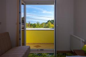 Balkón nebo terasa v ubytování Apartman Andrea