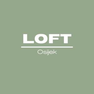 a logo for an online store at Loft Osijek in Osijek