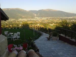 Nespecifikovaný výhled na hory nebo výhled na hory při pohledu z bed and breakfast