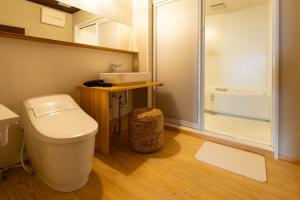 y baño con aseo, lavabo y ducha. en Ryusuke25 - Vacation STAY 71742v, en Komatsu