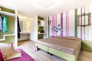 hu Roma Camping In Town客房内的一张或多张床位