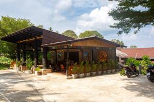 Zahrada ubytování Koh Tao Relax Freedom Beach Resort
