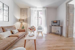 TV a/nebo společenská místnost v ubytování Residencial Villa Margarita