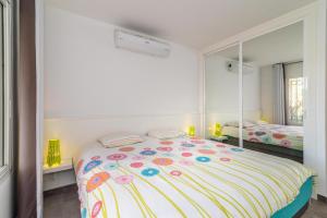 Łóżko lub łóżka w pokoju w obiekcie 2bed apartment in Miraflores