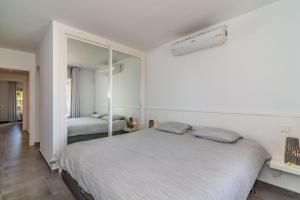 Łóżko lub łóżka w pokoju w obiekcie 2bed apartment in Miraflores
