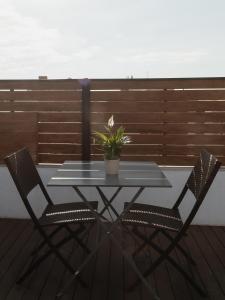 A balcony or terrace at Apartamentos Espai Progres by Be Barcelona